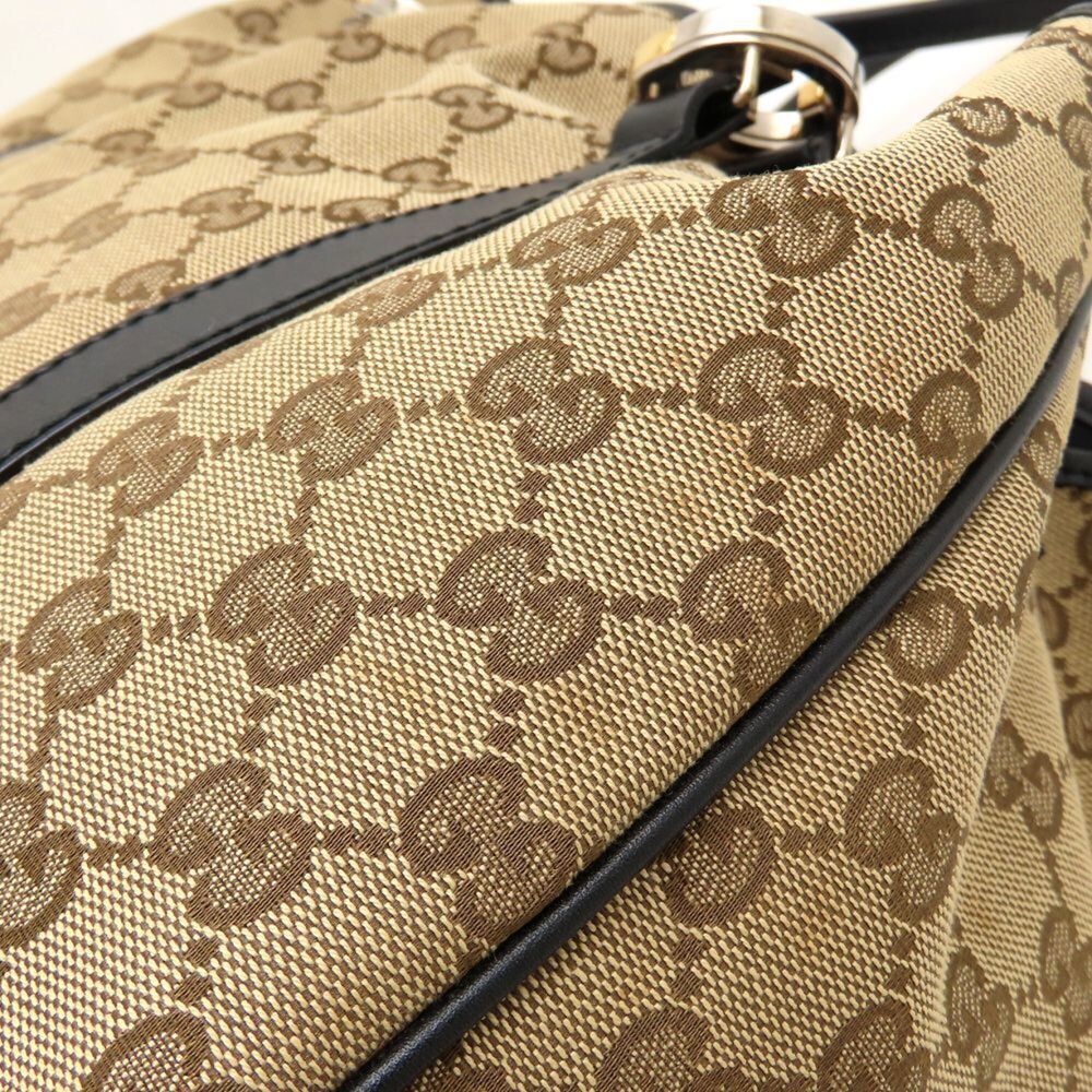 GUCCI Black Leather Tote Bag - Picture 14 of 16